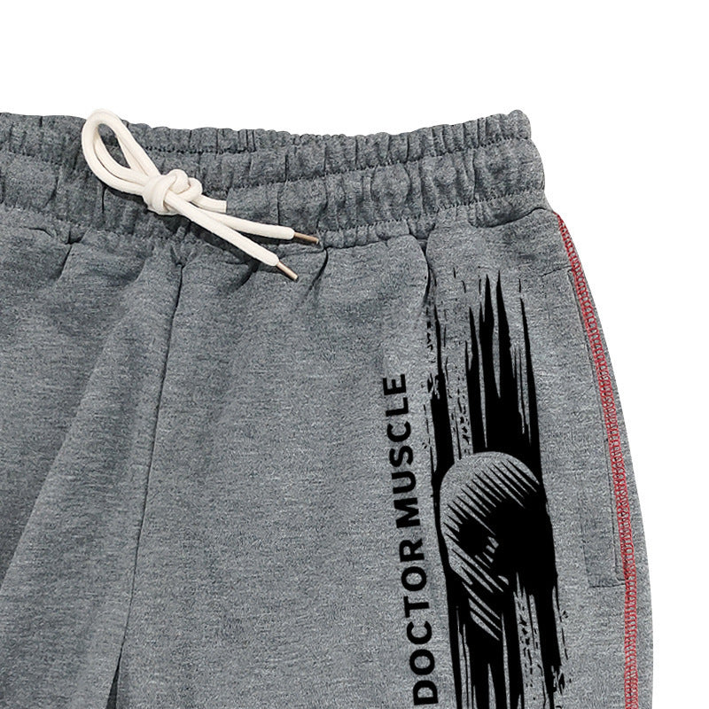 Herren Bequeme Sportjogginghose mit seitlichen Taschen und verstellbarem Kordelzug R&B