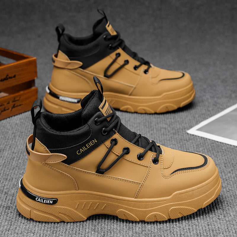 Damen modische High-Top Sneakers mit rutschfester Sohle und gestochen scharfem Design R&B