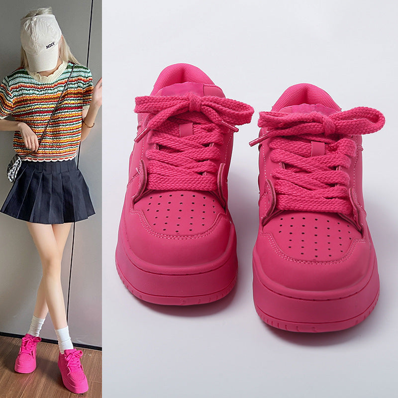 Damen Komfort-Sneaker mit breiter Sohle und atmungsaktivem Obermaterial R&B