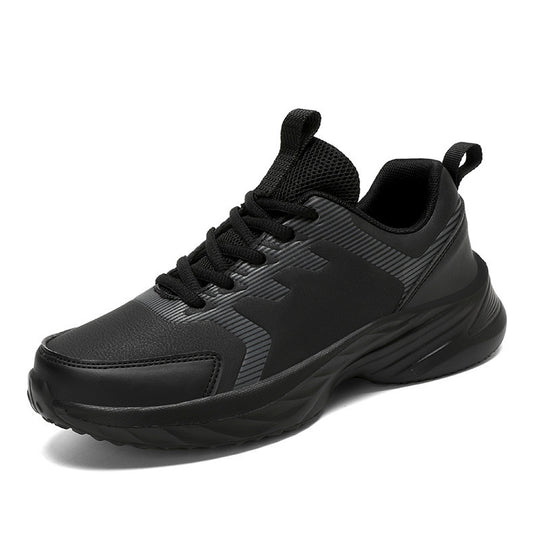 Unisex nan urbaner Komfort-Sneaker mit gepolsterter Keilsohle atmungsaktiver Meshzunge und robustem Kunstlederbesatz R&B