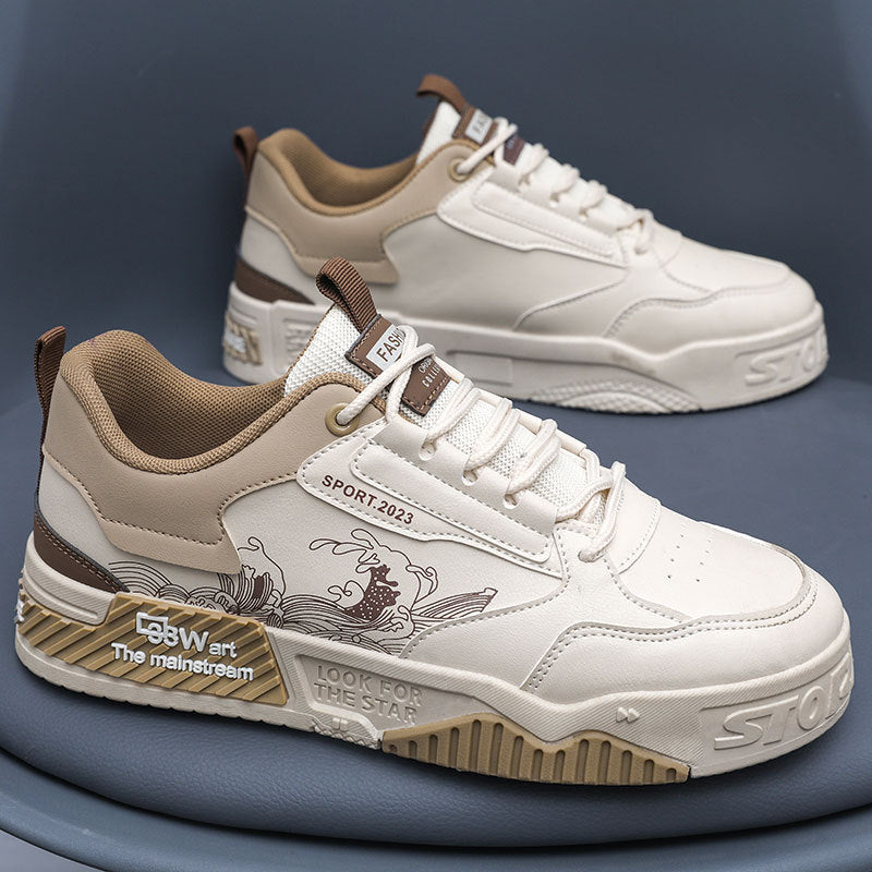 Damen Sneakers im kreativen Design mit kunstvollen Grafiken R&B