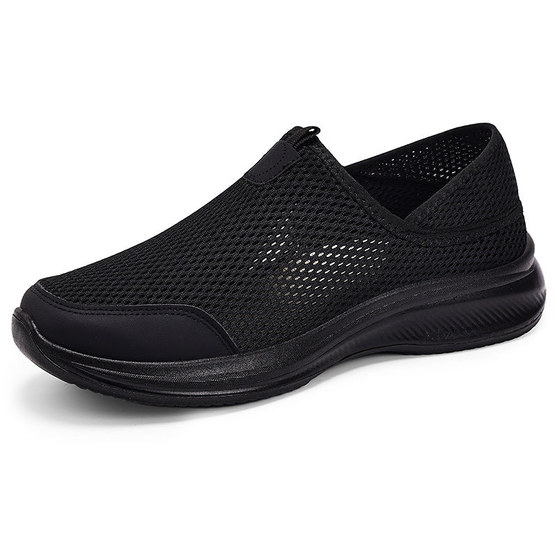 Damen Atmungsaktive Slip-On Freizeitschuhe mit elastischem Mesh-Obermaterial R&B