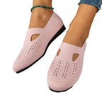Damen atmungsaktive Filzschuhe mit offenem Design R&B