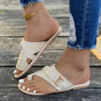 Damen Elegante und komfortable Freizeit-Sandalen mit Verzierung R&B