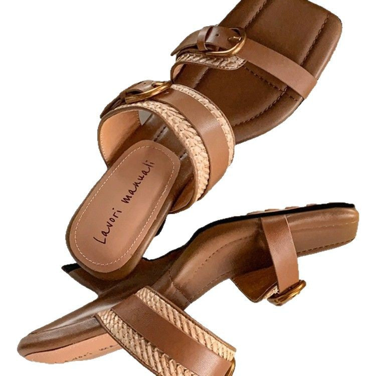 Damen elegante und bequeme Sling Sandalen