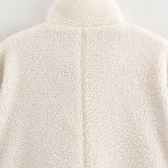 Damen fleecegefütterte Übergangsjacke mit hohem Kragen und praktischen Taschen R&B