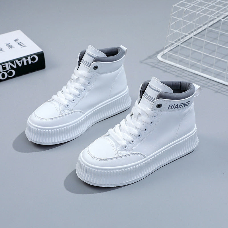 Damen Hohe Modische Sneakers mit dämpfender Sohle R&B