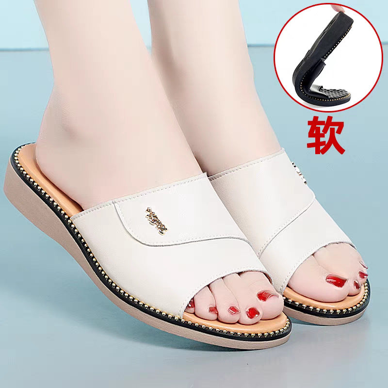 Damen Komfortable und stilvolle Slipper mit ergonomischem Fußbett R&B