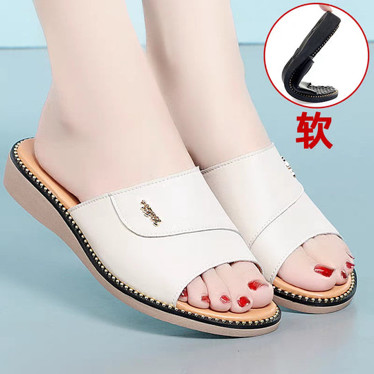 Damen Komfortable und stilvolle Slipper mit ergonomischem Fußbett R&B
