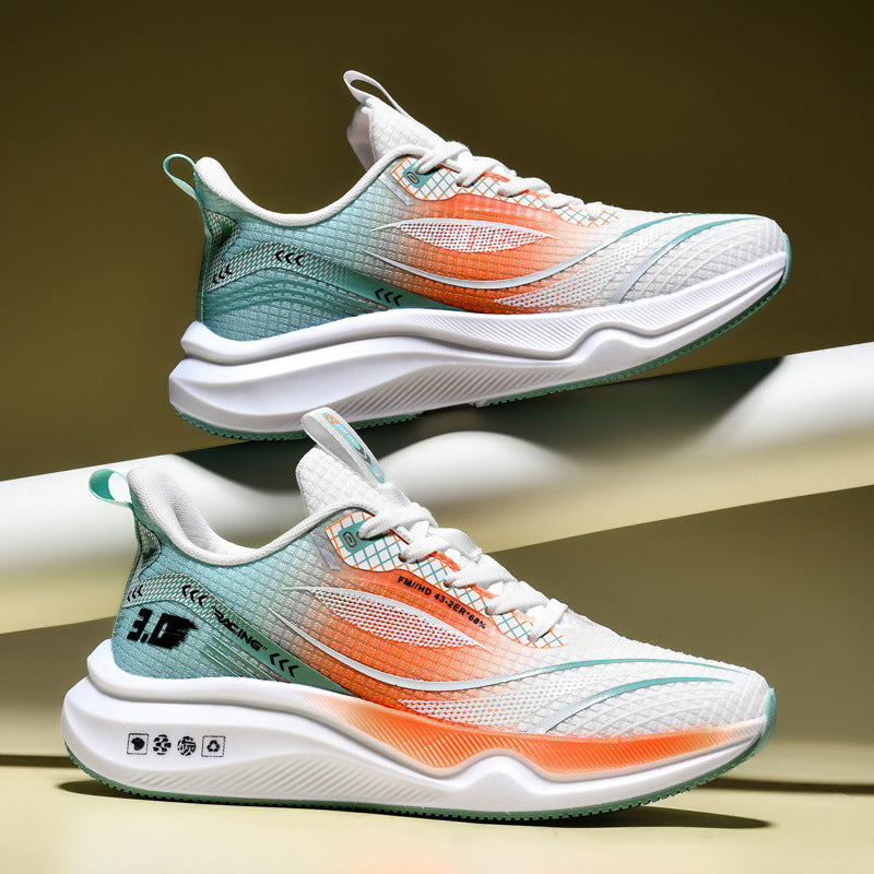 Damen Sportschuhe mit atmungsaktiver Mesh-Oberfläche und dämpfendem Sohlenkonzept R&B