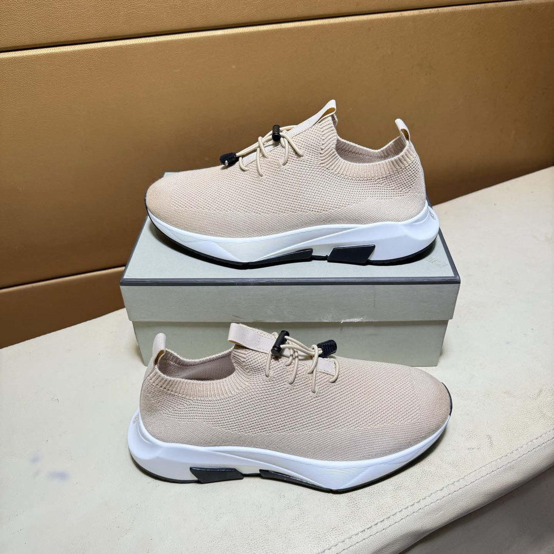 Damen Sportliche Sneakers mit innovativer Schnürtechnologie und atmungsaktivem Obermaterial von R&B