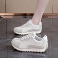 Damen Sportliche Sneakers mit atmungsaktiver Mesh-Oberfläche und dämpfender Sohle R&B