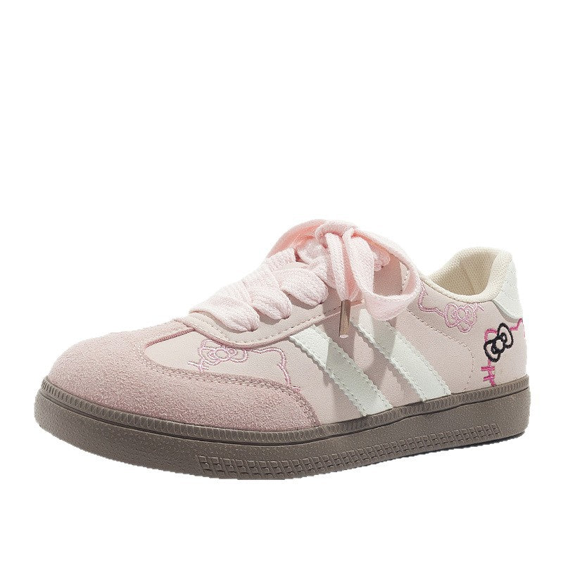 Damen Sneakers mit verspieltem Hello Kitty Design und weicher Dämpfung