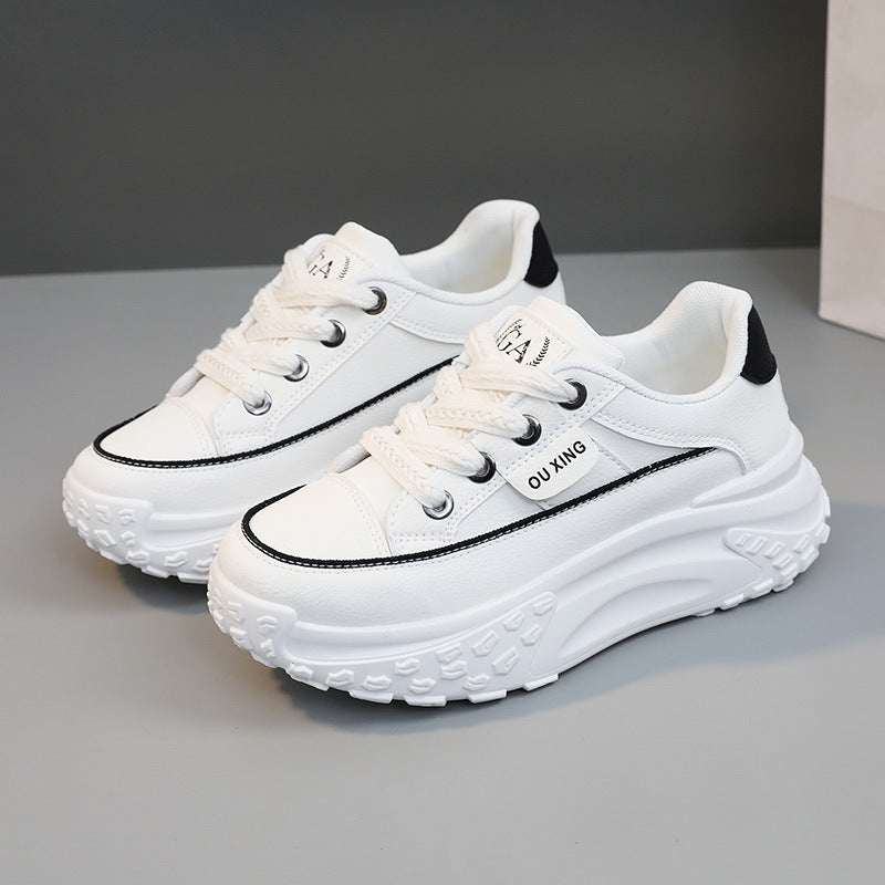 Damen Hochwertige Trend Sneakers mit dicker Profilsohle und sportlichem Design R&B