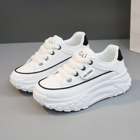 Damen Hochwertige Trend Sneakers mit dicker Profilsohle und sportlichem Design R&B