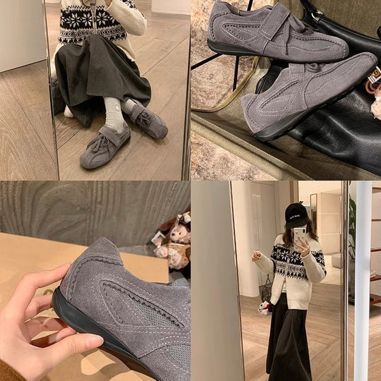 Damen Sportliche Freizeitschuhe mit praktischem Klettverschluss und atmungsaktivem Obermaterial R&B