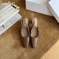 Damen Slingpumps mit stylischem Flechtmuster