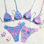 Damen Bikiniset mit trendigen Mustern