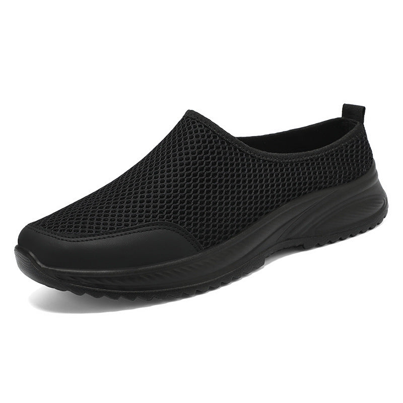 Damen Atmungsaktive Slip-On Freizeitschuhe mit flexiblem Material