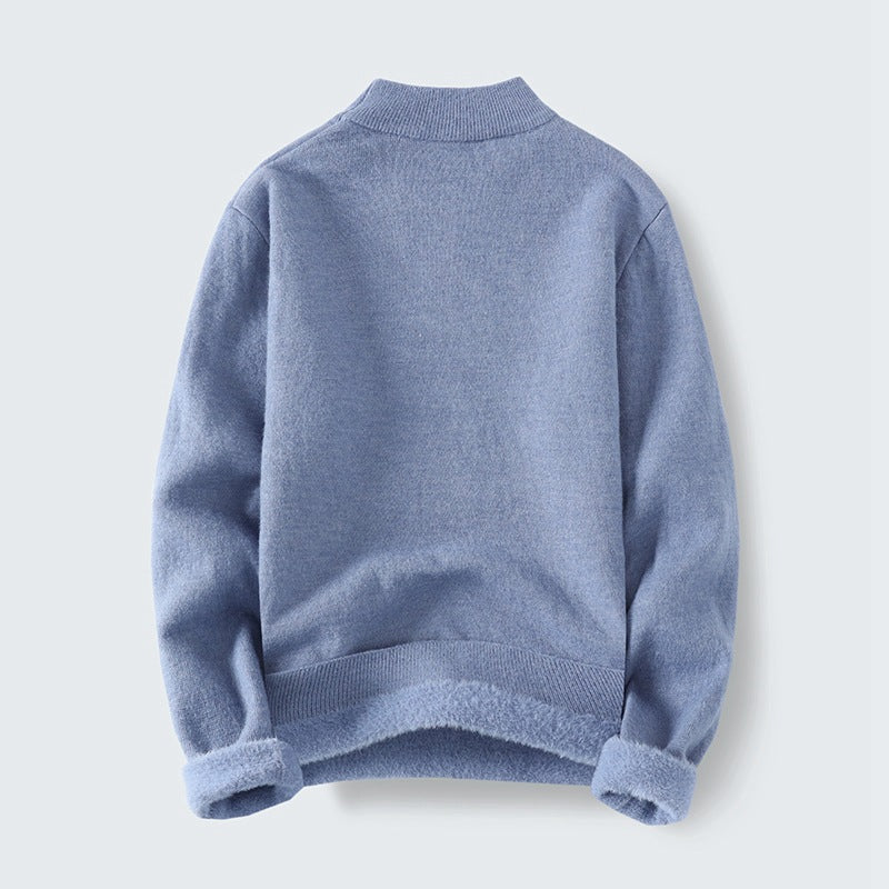 Damen Kuscheliger Stehkragenpullover R&B