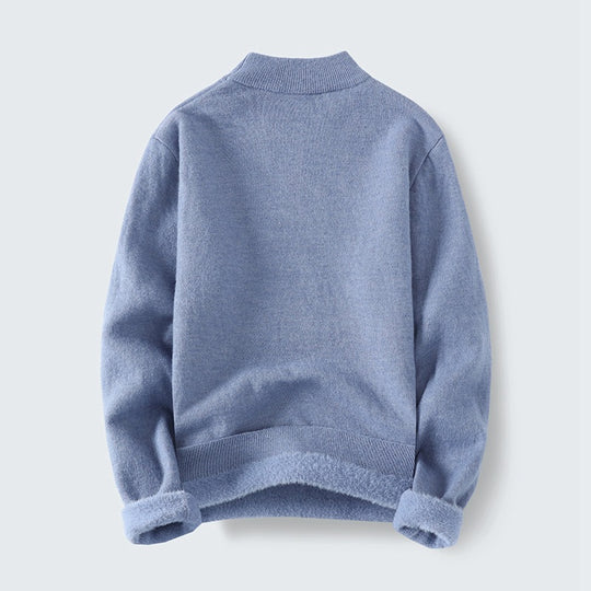 Damen Kuscheliger Stehkragenpullover R&B