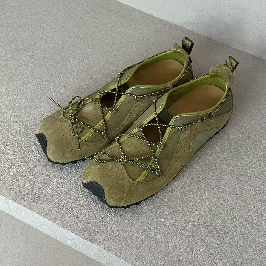 Damen sportliche Outdoor-Schuhe mit innovativem Schnürsystem R&B