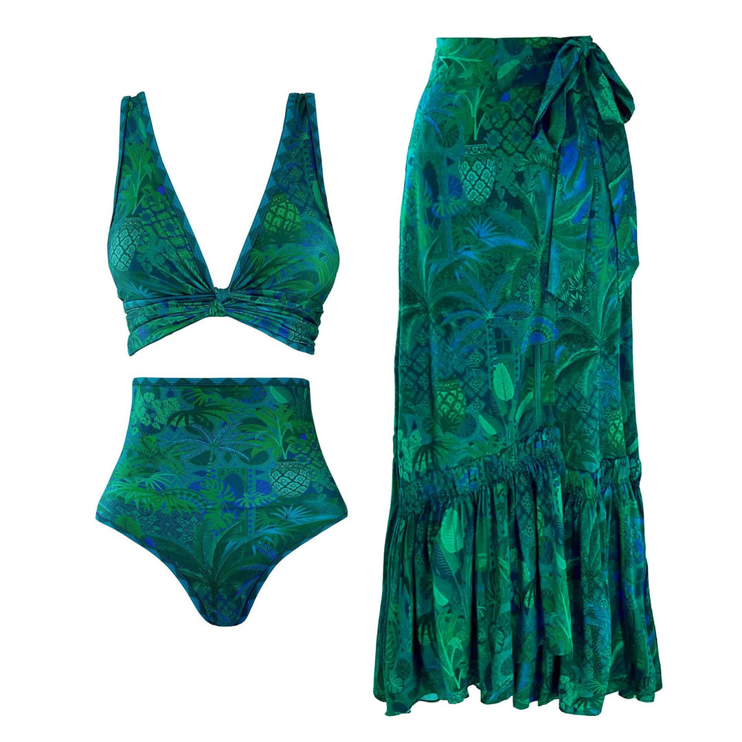 Damen Buntes Bikini-Set R&B