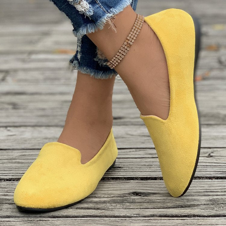 Damen Mokassins aus hochwertigem Wildleder mit elegantem Schnitt R&B