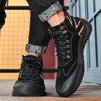 Damen Sportliche Schnürstiefel mit atmungsaktiver Konstruktion R&B