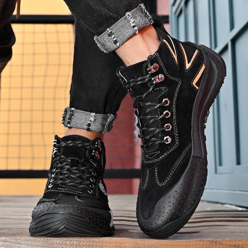 Damen Sportliche Schnürstiefel mit atmungsaktiver Konstruktion R&B