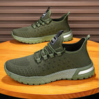 Damen Sportliche und atmungsaktive Sneakers mit elastischem Schnürsystem