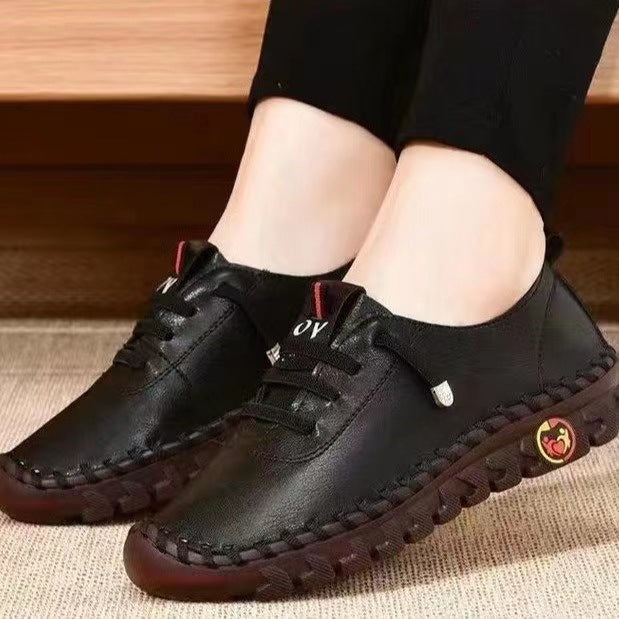 Damen Bequeme und stilvolle Freizeit-Schuhe mit elastischem Schnürsystem R&B