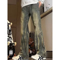 Herren lässige baggy Jeans im used Look