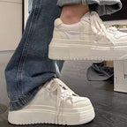 Damen trendige Plateausneaker