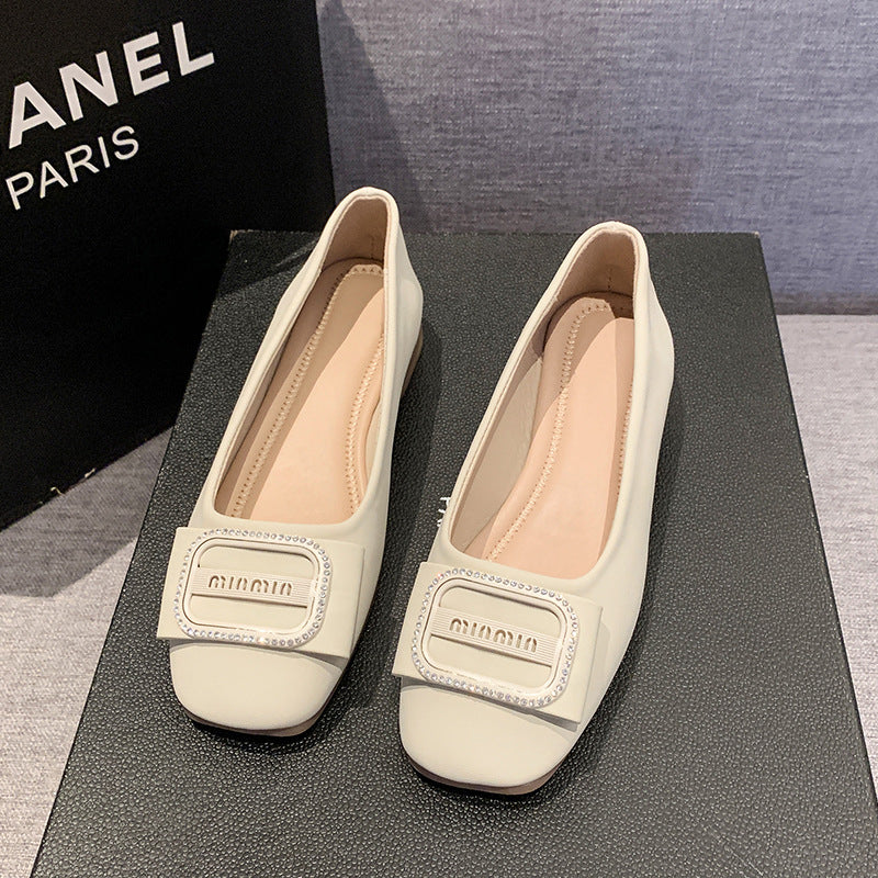 Damen Ballerinas mit elegantem Riemchen und komfortablem Fußbett R&B