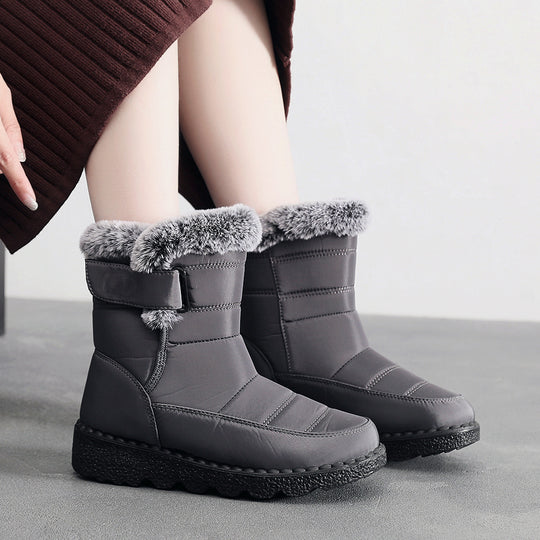 Damen Winterstiefel mit warmem Futter R&B
