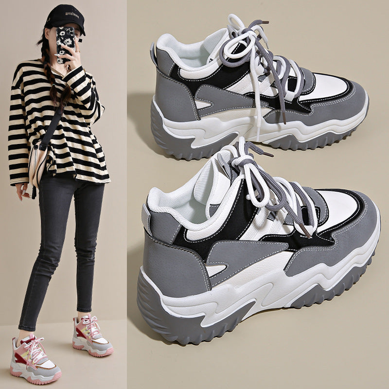 Damen Sportliche Schnürschuhe mit dämpfender Sohle von R&B