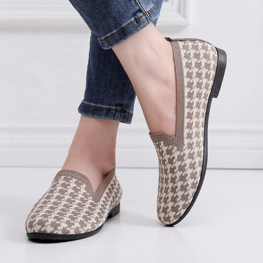 Damen elegante Mokassins mit rutschfester Sohle R&B