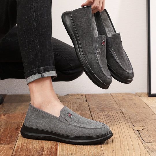 Damen Bequeme Hausschuhe mit rutschfester Sohle und warmem Innenfutter R&B