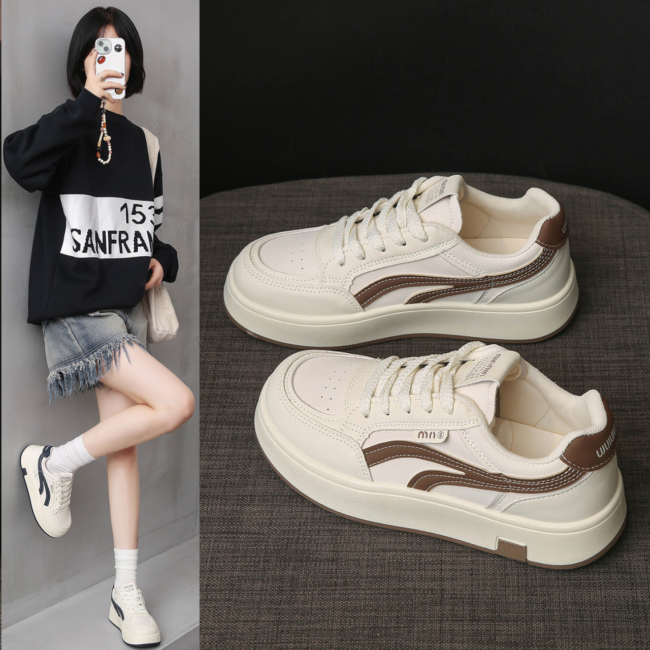 Damen Sportliche Sneaker mit erstklassiger Dämpfung und modernem Design R&B