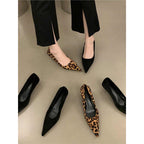 Damen modische spitze Pumps mit elegantem Absatz R&B