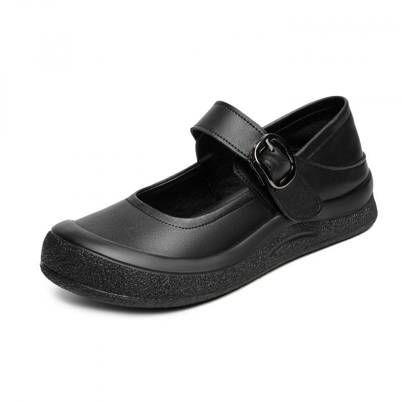 Damen Mary Jane Schuhe mit verstellbarem Riemen und anatomischer Sohle R&B
