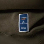 Herren nan klassisches Rundhals-Sweatshirt aus schwerer Baumwollmischung mit angerauter Innenseite und gerippten Bündchen R&B