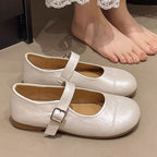 Damen Elegante Ballerinas mit verstellbarem Riemchen und komfortablem Innenfutter R&B
