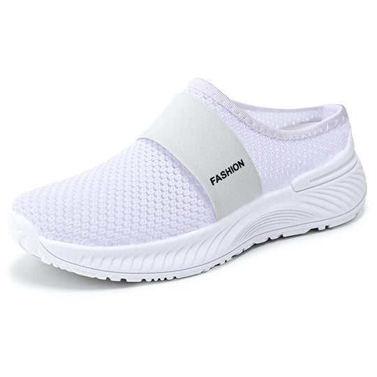 Damen Komfortable und flexible Clogs mit elastischem Riemen R&B