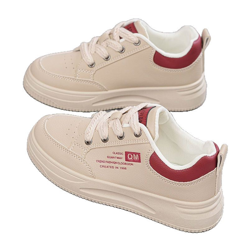 Damen Bequeme Sneaker mit Profilsohle