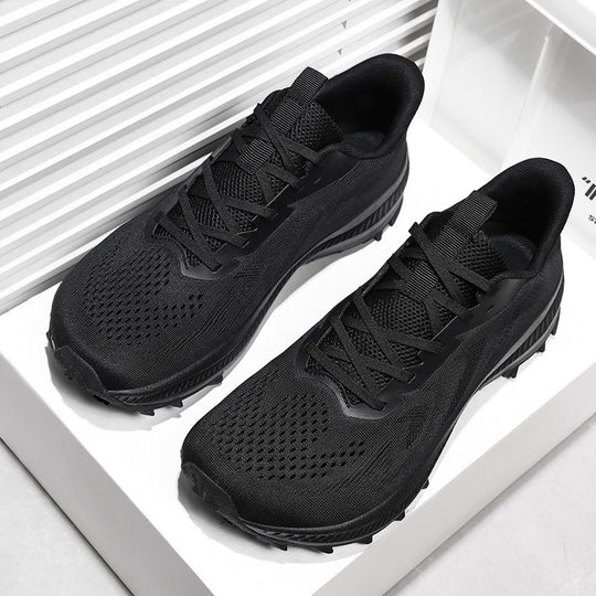 Unisex nan leichte Strick-Trekkingsneaker mit ausgeprägter Profilsohle und reaktiver Dämpfung R&B