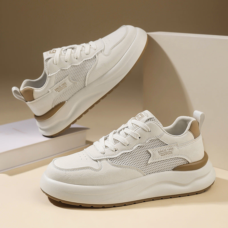 Damen Hochwertige Chunky Sneakers mit atmungsaktivem Mesh-Heel und dämpfender Sohle R&B