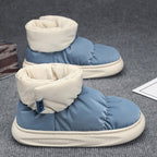 Damen Kuschel Sneaker mit hohem Kragen R&B