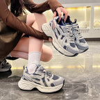 Damen Sportliche Chunky Sneakers mit atmungsaktiver Netzoberfläche R&B